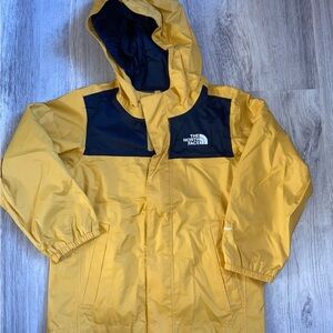 The North Face Kids Raincoat in Yellow and Black